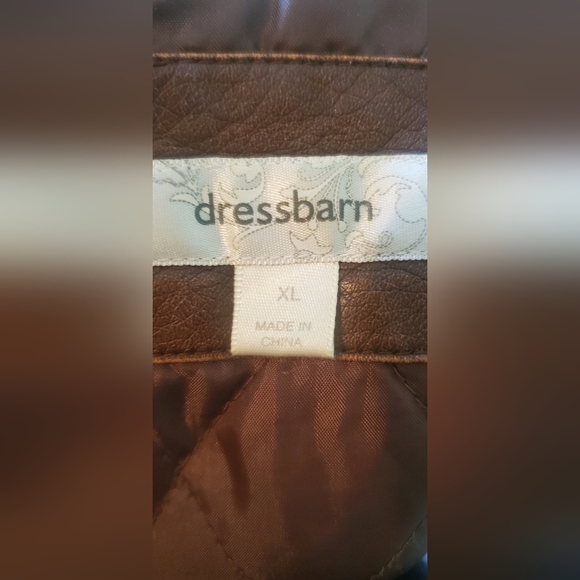 Faux Leather and Fur Jacket - Picture 5 of 6